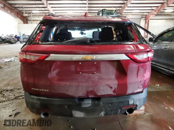 2020 Chevrolet Traverse LT Cloth with VIN 1GNERGKW4LJ211195, listed as a Copart auction lot 65240074 with 79,656 mi miles and Non Repairable. Bid and sale history available at carsss.com. Image 6.