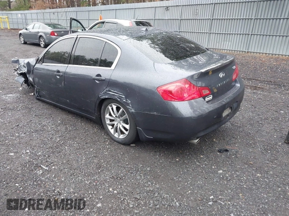 2009 Infiniti G37 Sedan x with VIN JNKCV61F69M362715, listed as a IAAI auction lot 41952045 with 128,376 mi miles. Bid and sale history available at carsss.com. Image 3.