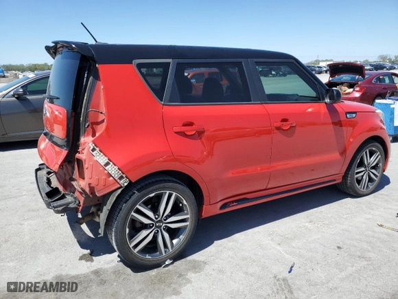 2019 Kia Soul + with VIN KNDJP3A54K7666882, listed as a Copart auction lot 53380235 with 91,946 mi miles and Salvage Title. Bid and sale history available at carsss.com. Image 3.