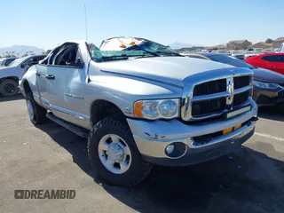 2004 Dodge Ram 3500 ST with VIN 3D7LU38C34G105088, listed as a IAAI auction lot 41493283 with 1 mi miles. Bid and sale history available at carsss.com. Image 1.