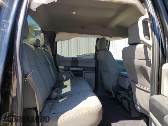 2017 Ford F-150 XL with VIN 1FTEW1EF4HFB11182, listed as a Copart auction lot 50622235 with 155,165 mi miles and Salvage Title. Bid and sale history available at carsss.com. Image 10.