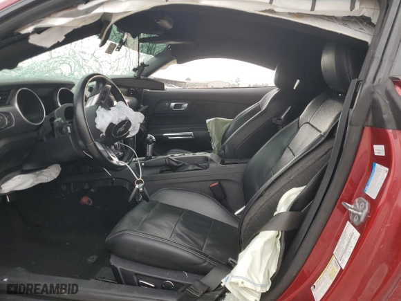 2019 Ford Mustang GT with VIN 1FA6P8CF3K5191476, listed as a Copart auction lot 44826685 with 80,133 mi miles and Salvage Title. Bid and sale history available at carsss.com. Image 7.