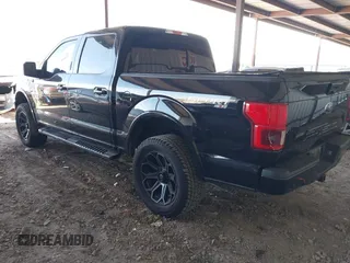 2018 Ford F-150 XL with VIN 1FTEW1EGXJKC23541, listed as a IAAI auction lot 41098545 with 148,631 mi miles. Bid and sale history available at carsss.com. Image 3.