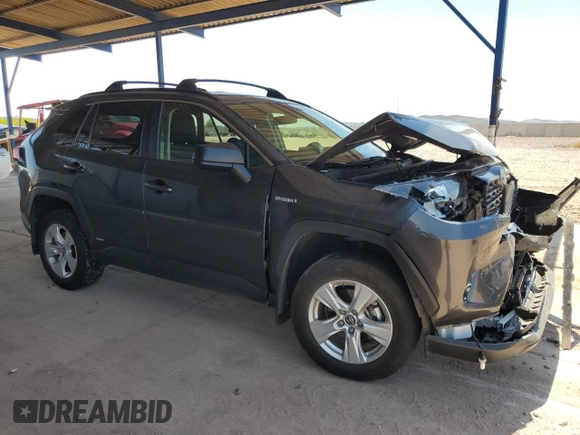2019 Toyota RAV4 Hybrid LE with VIN JTMLWRFV9KD042648, listed as a Copart auction lot 63061855 with 33,022 mi miles and Salvage title. Bid and sale history available at DreamBid. Image 4.