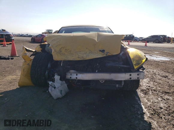 2005 Nissan 350Z Touring with VIN JN1AZ34E55M655680, listed as a Copart auction lot 74091984 with 114,576 mi miles and Salvage Title. Bid and sale history available at DreamBid. Image 5.