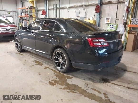 2015 Ford Taurus SHO with VIN 1FAHP2KT1FG181553, listed as a IAAI auction lot 41375137 with 121,006 mi miles and . Bid and sale history available at DreamBid. Image 3.