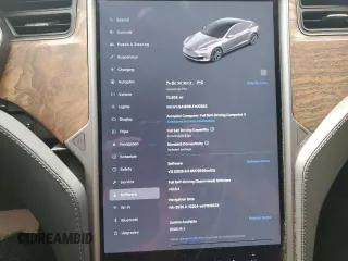 2020 Tesla Model S Long Range с VIN 5YJSA1E28LF400562, выставлен на аукционе Copart как лот 53576125 с пробегом 73 808 миль миль и Списание • Salvage title. История ставок и продаж доступна на DreamBid. Изображение 9.