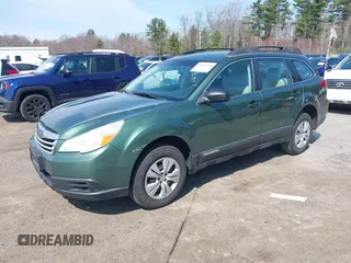 2011 Subaru Outback 2.5i with VIN 4S4BRBAC5B3388343, listed as a IAAI auction lot 41891930 with 216,320 mi miles. Bid and sale history available at carsss.com. Image 2.