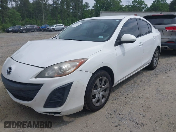 2011 Mazda Mazda3 i Sport with VIN JM1BL1UFXB1453950, listed as a IAAI auction lot 42180303 with 228,154 mi miles. Bid and sale history available at carsss.com. Image 2.