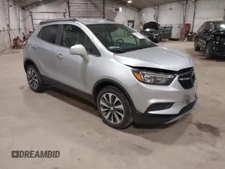 2021 Buick Encore Preferred with VIN KL4CJESB6MB346144, listed as a IAAI auction lot 41833549 with 34,801 mi miles. Bid and sale history available at carsss.com. Image 1.