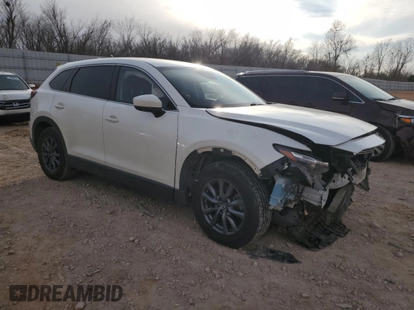 2020 Mazda CX-9 Sport with VIN JM3TCBBY3L0401329, listed as a Copart auction lot 88391665 with 80,513 mi miles and Salvage Title. Bid and sale history available at carsss.com. Image 4.