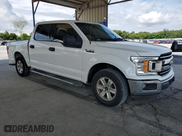 2018 Ford F-150 XL with VIN 1FTEW1CP2JKC87222, listed as a Copart auction lot 60041355 with 178,221 mi miles and Salvage title. Bid and sale history available at DreamBid. Image 4.