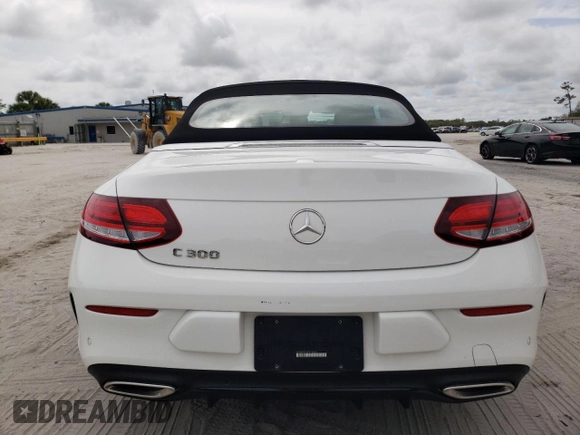 2023 Mercedes-Benz C 300 with VIN W1KWK8DB0PG118006, listed as a Copart auction lot 44982944 with 12,300 mi miles and . Bid and sale history available at DreamBid. Image 6.