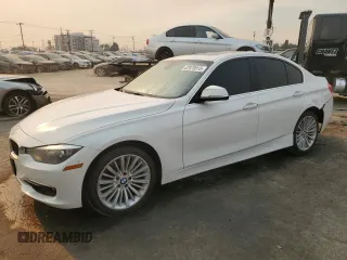 2013 BMW 3 Series 328i with VIN WBA3C1G51DNR46397, listed as a Copart auction lot 87870915 with 108,012 mi miles and Salvage Title. Bid and sale history available at carsss.com. Image 1.