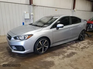2022 Subaru Impreza Sport with VIN 4S3GKAM68N3603782, listed as a Copart auction lot 42835915 with 60,878 mi miles and Salvage Title. Bid and sale history available at carsss.com. Image 1.