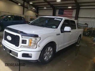 2018 Ford F-150 XL with VIN 1FTEW1CP2JKD53087, listed as a Copart auction lot 53963825 with 139,863 mi miles and Clean Title. Bid and sale history available at DreamBid. Image 1.