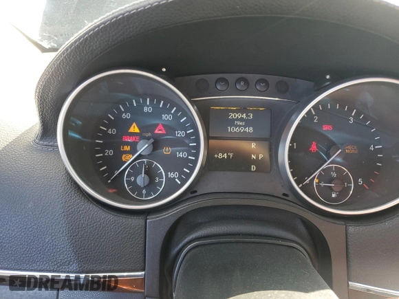 2009 Mercedes-Benz GL-Class 3.0L BlueTEC with VIN 4JGBF25E79A489491, listed as a Copart auction lot 49187375 with 106,948 mi miles and Salvage Title. Bid and sale history available at carsss.com. Image 9.
