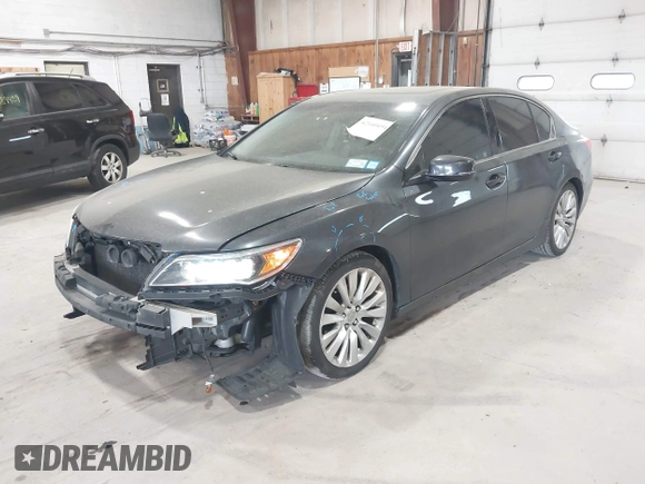 2014 Acura RLX Tech Pkg with VIN JH4KC1F5XEC000262, listed as a IAAI auction lot 42140494 with 193,669 mi miles. Bid and sale history available at carsss.com. Image 17.