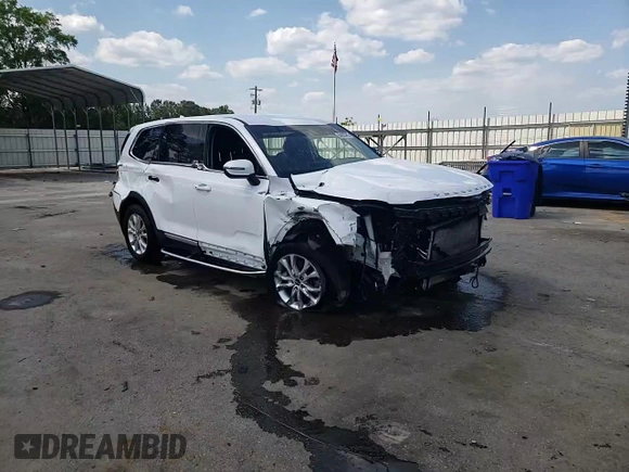 2022 Kia Telluride LX with VIN 5XYP2DHC1NG296601, listed as a Copart auction lot 54823115 with 76,882 mi miles and Non repairable. Bid and sale history available at DreamBid. Image 15.