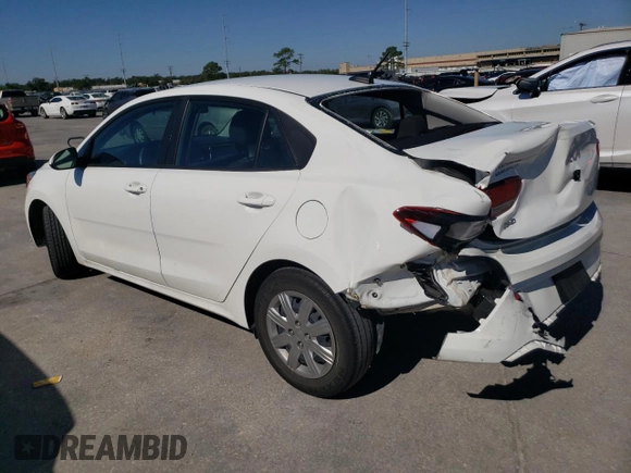 2023 Kia Rio S with VIN 3KPA24AD2PE579419, listed as a Copart auction lot 73399664 with 47,857 mi miles and Salvage Title. Bid and sale history available at DreamBid. Image 2.