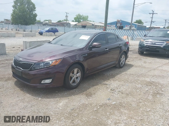 2014 Kia Optima LX z VIN 5XXGM4A7XEG305629, wystawiony jako IAAI lot #42370105 z przebiegiem 240 254 mil mil oraz . Historia ofert i sprzedaży dostępna na DreamBid. Obrazek 2.