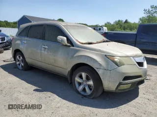 2013 Acura MDX with VIN 2HNYD2H24DH503468, listed as a Copart auction lot 61078195 with Not provided miles and Clean title. Bid and sale history available at DreamBid. Image 4.