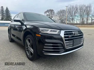 2018 Audi SQ5 Premium Plus with VIN WA1A4AFY3J2055215, listed as a Copart auction lot 54979565 with 224,607 mi miles and Clean Title. Bid and sale history available at carsss.com. Image 1.