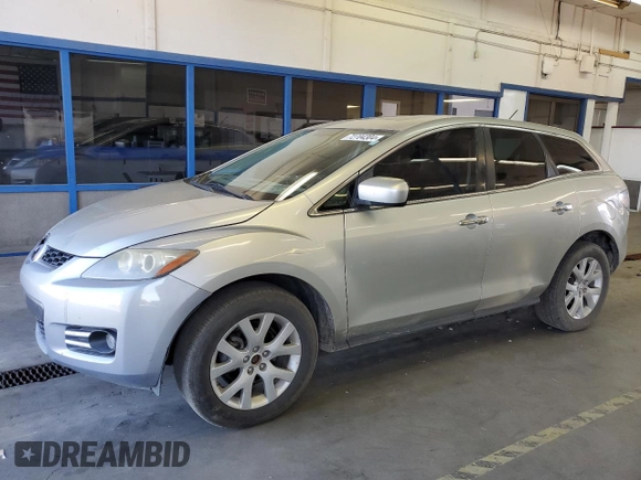2007 Mazda CX-7 Sport with VIN JM3ER293370132479, listed as a Copart auction lot 87006524 with 245,498 mi miles and Clean Title. Bid and sale history available at carsss.com. Image 1.