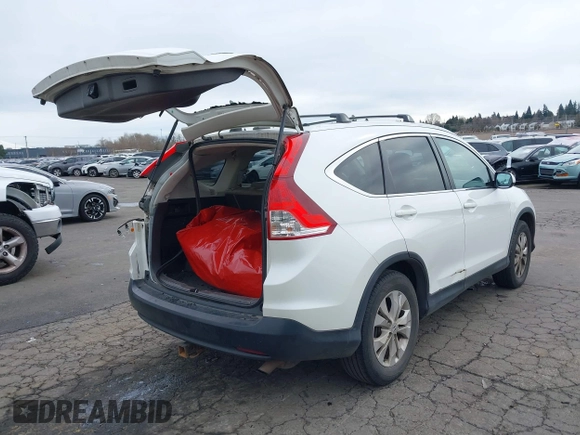2012 Honda CR-V EX-L with VIN 5J6RM4H71CL078546, listed as a IAAI auction lot 41637472 with 165,377 mi miles. Bid and sale history available at carsss.com. Image 4.