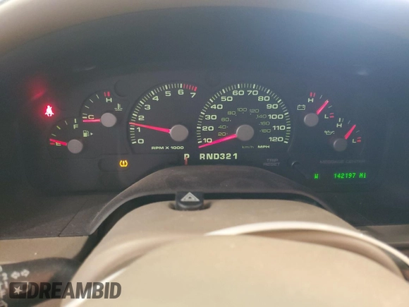 2004 Ford Explorer Limited with VIN 1FMZU75W04ZA03804, listed as a Copart auction lot 46825105 with 142,197 mi miles and Salvage title. Bid and sale history available at DreamBid. Image 9.