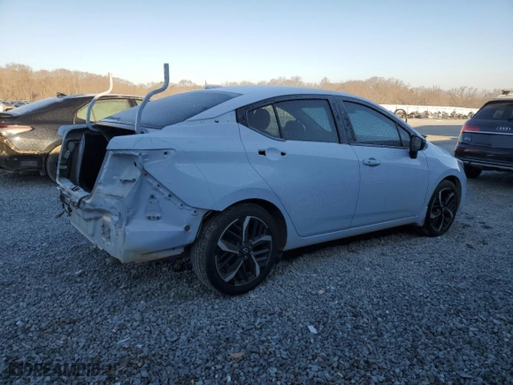 2023 Nissan Versa SR with VIN 3N1CN8FV4PL838385, listed as a Copart auction lot 87996765 with 36,755 mi miles and Salvage Title. Bid and sale history available at carsss.com. Image 3.