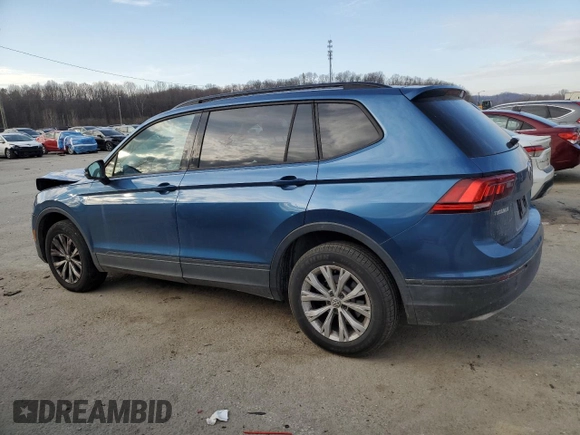 2018 Volkswagen Tiguan S z VIN 3VV1B7AX4JM013112, wystawiony jako Copart lot #47568385 z przebiegiem 95 576 mil mil oraz Szkoda całkowita • Salvage title. Historia ofert i sprzedaży dostępna na DreamBid. Obrazek 2.