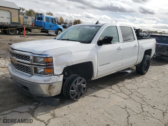 2015 Chevrolet Silverado 1500 LT with VIN 3GCUKREH5FG304301, listed as a Copart auction lot 78739844 with 228,466 mi miles and Salvage Title. Bid and sale history available at carsss.com. Image 1.