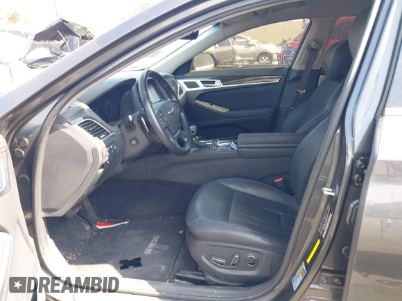2018 Genesis G80 3.8L with VIN KMHGN4JE8JU257690, listed as a IAAI auction lot 42539996 with 50,619 mi miles and . Bid and sale history available at DreamBid. Image 5.