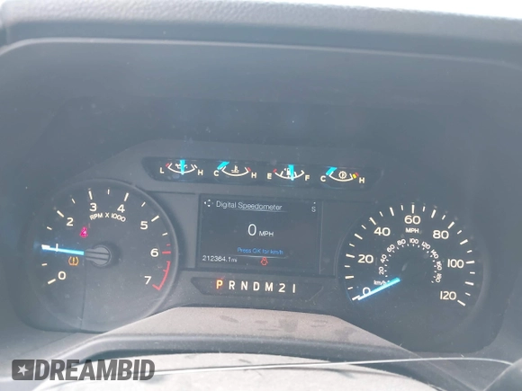 2015 Ford F-150 XL with VIN 1FTEX1CF9FKE89616, listed as a IAAI auction lot 41535973 with 212,364 mi miles. Bid and sale history available at carsss.com. Image 7.