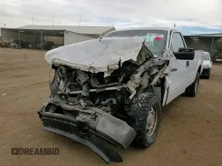 2014 Ford F-150 XL with VIN 1FTNF1EF8EKF10907, listed as a Copart auction lot 85311594 with Not provided miles and Salvage title. Bid and sale history available at DreamBid. Image 11.
