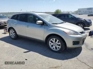2007 Mazda CX-7 Sport with VIN JM3ER293270145837, listed as a Copart auction lot 52562205 with 145,910 mi miles and Salvage Title. Bid and sale history available at carsss.com. Image 4.
