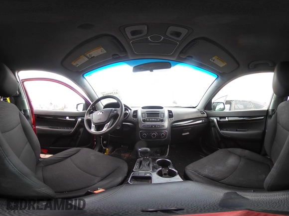 2014 Kia Sorento LX with VIN 5XYKT4A7XEG482738, listed as a IAAI auction lot 41295018 with 64,080 mi miles and . Bid and sale history available at carsss.com. Image 19.