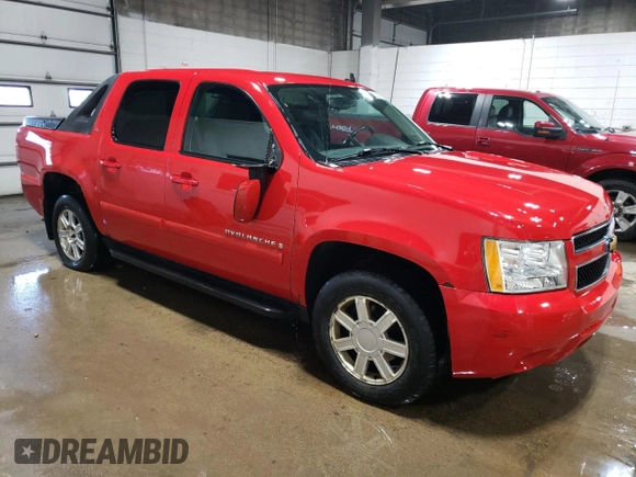 2007 Chevrolet Avalanche LTZ with VIN 3GNFK12307G272210, listed as a Copart auction lot 52215915 with 207,553 mi miles and Clean Title. Bid and sale history available at carsss.com. Image 4.