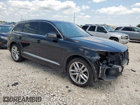 2017 Audi Q7 Prestige with VIN WA1VAAF79HD020632, listed as a Copart auction lot 60118155 with 144,250 mi miles and Salvage title. Bid and sale history available at DreamBid. Image 4.