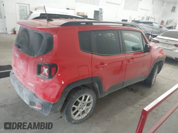 2020 Jeep Renegade Latitude with VIN ZACNJBBB3LPL03749, listed as a IAAI auction lot 41623690 with 1 mi miles. Bid and sale history available at carsss.com. Image 4.