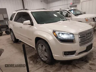 2015 GMC Acadia Denali with VIN 1GKKVTKD9FJ293237, listed as a IAAI auction lot 41158522 with 144,854 mi miles. Bid and sale history available at carsss.com. Image 1.