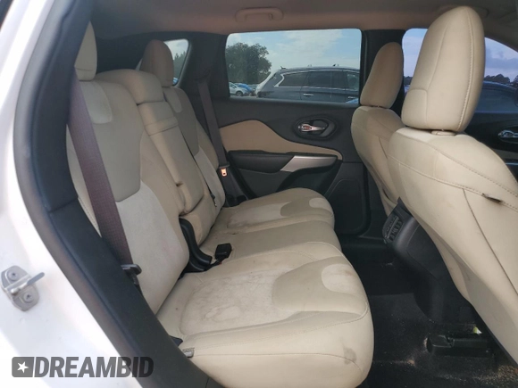 2018 Jeep Cherokee Latitude with VIN 1C4PJLCX3JD519320, listed as a Copart auction lot 79843294 with 91,342 mi miles and Salvage Title. Bid and sale history available at DreamBid. Image 11.