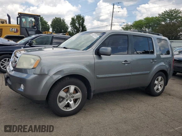 2009 Honda Pilot EX-L z VIN 5FNYF485X9B053974, wystawiony jako Copart lot #58231475 z przebiegiem 222 489 mil mil oraz Szkoda całkowita • Salvage title. Historia ofert i sprzedaży dostępna na DreamBid. Obrazek 1.