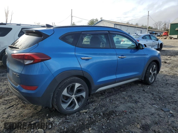 2017 Hyundai Tucson Limited z VIN KM8J3CA26HU307704, wystawiony jako Copart lot #70069642 z przebiegiem 78 606 mil mil oraz . Historia ofert i sprzedaży dostępna na DreamBid. Obrazek 3.