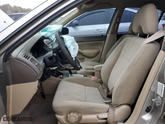 2004 Honda Civic LX with VIN 1HGES16574L018834, listed as a Copart auction lot 79537964 with 47,052 mi miles and Non Repairable. Bid and sale history available at carsss.com. Image 7.