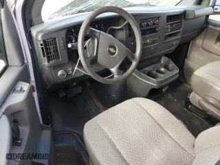 2012 Chevrolet Express Cargo Van with VIN 1GCSGAFX3C1201954, listed as a Copart auction lot 81338004 with 63,711 mi miles and Salvage Title. Bid and sale history available at carsss.com. Image 8.