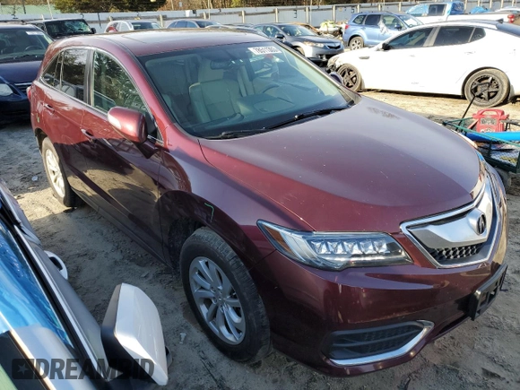 2017 Acura RDX w/Technology Pkg with VIN 5J8TB4H57HL035838, listed as a Copart auction lot 78511303 with 66,638 mi miles. Bid and sale history available at carsss.com. Image 4.