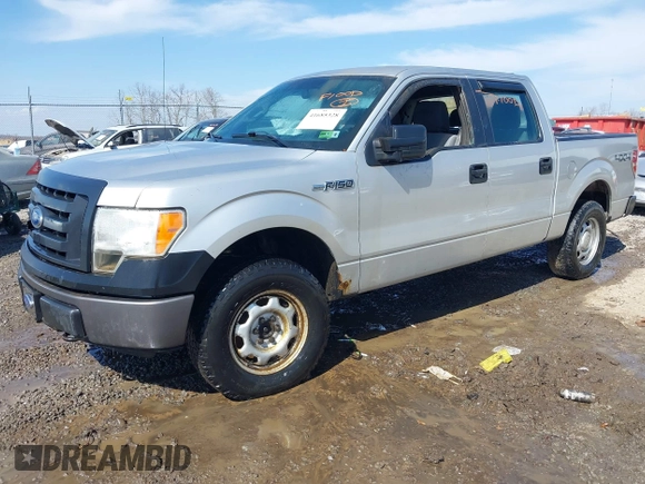 2011 Ford F-150 XL with VIN 1FTFW1EFXBFC47523, listed as a IAAI auction lot 41685328 with 167,407 mi miles. Bid and sale history available at carsss.com. Image 2.