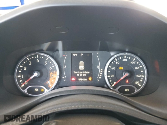 2016 Jeep Renegade Latitude z VIN ZACCJABT4GPC54838, wystawiony jako Copart lot #51641615 z przebiegiem 97 848 mil mil oraz Czysty tytuł • Clean title. Historia ofert i sprzedaży dostępna na DreamBid. Obrazek 9.